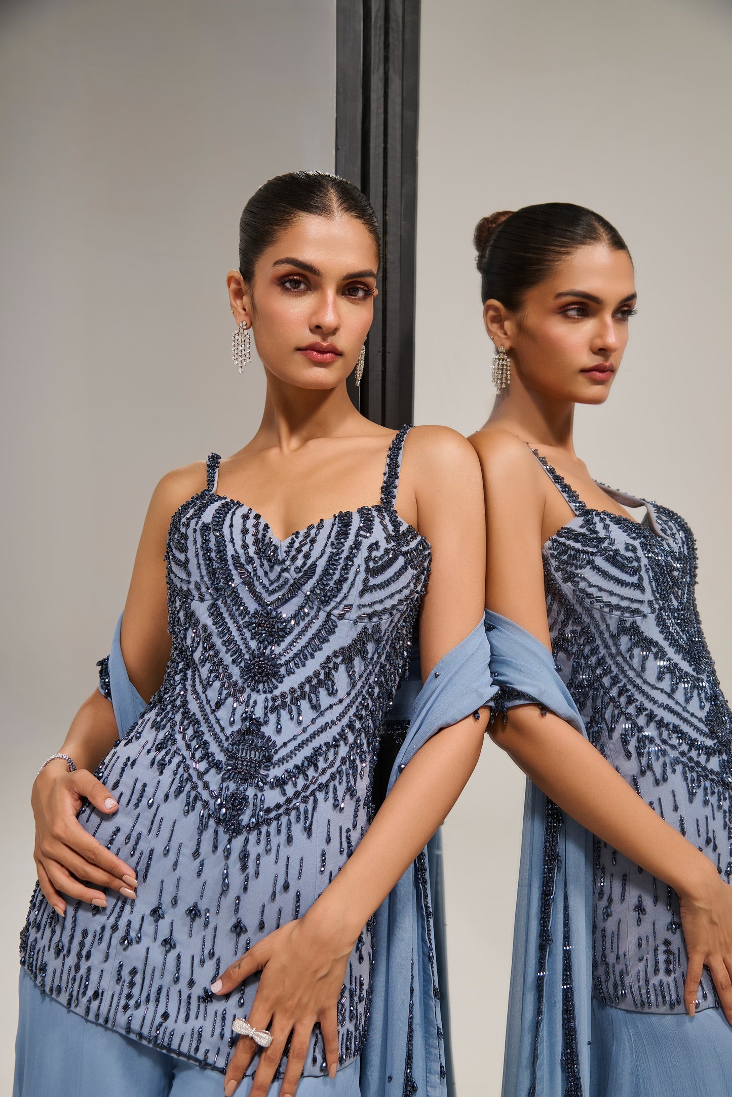 Corset Sharara set