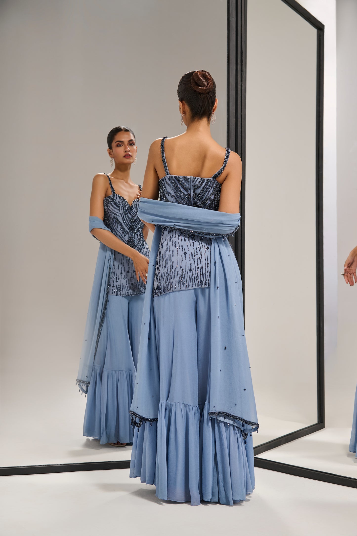 Corset Sharara set