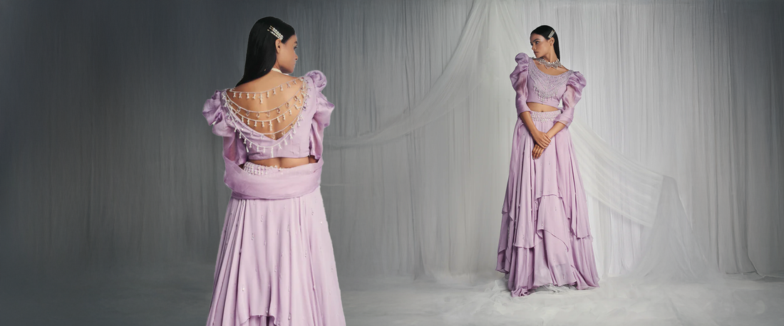 Color Me Beautiful: Mala and Kinnary’s Embroidered Lehengas in Every Shade