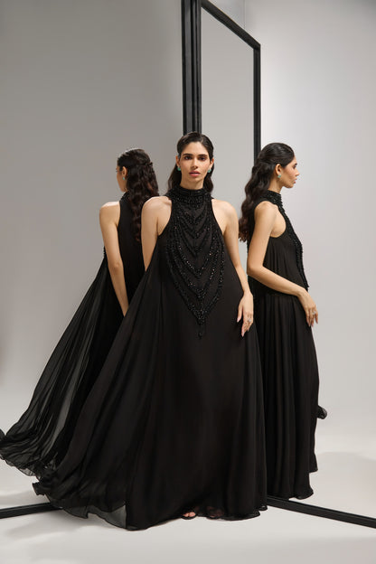Black satlada mala maxi