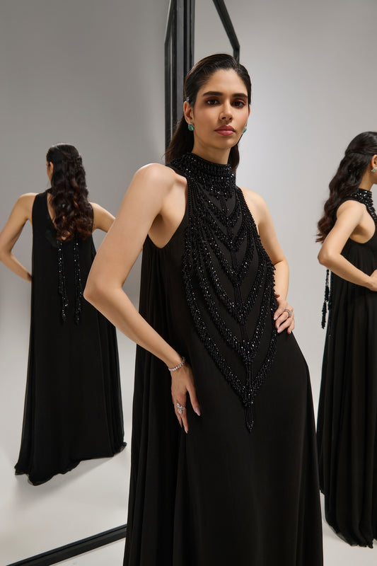 Black satlada mala maxi