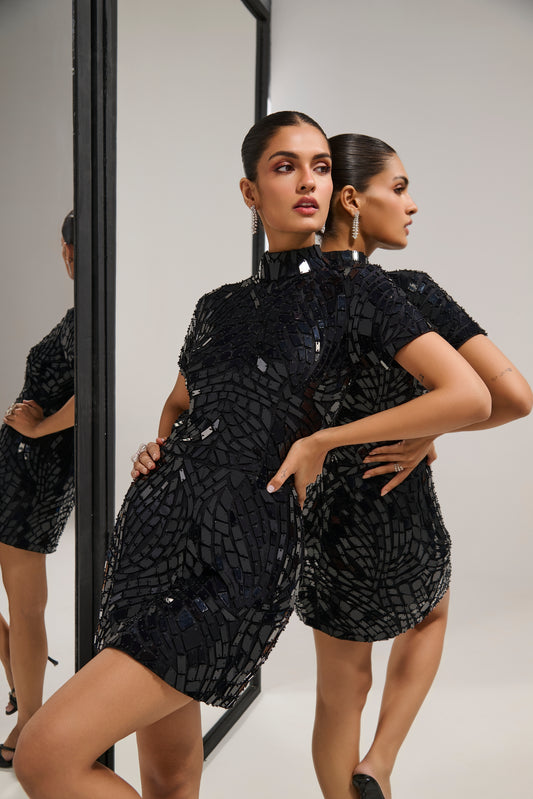 Black mirror dress
